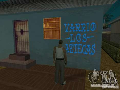Varrio Los Aztecas para GTA San Andreas