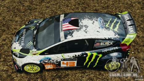 Ford Fiesta RS WRC Gymkhana v1.0 para GTA 4