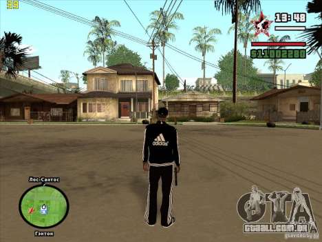 Substituição completa da loja Binco Adidas para GTA San Andreas