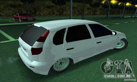 Lada Kalina Hatchback para GTA San Andreas