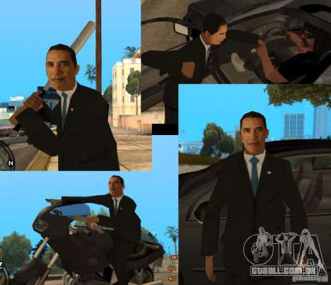 Barack Obama no Gta para GTA San Andreas