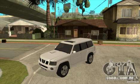 Nissan Patrol 2005 Stock para GTA San Andreas