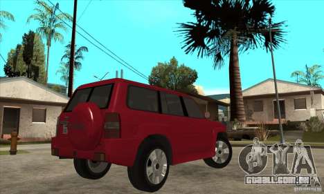 Nissan Patrol 2005 Stock para GTA San Andreas