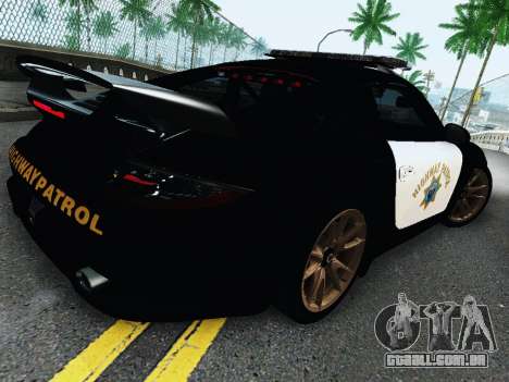 Porsche 911 GT2 RS (997) Police para GTA San Andreas