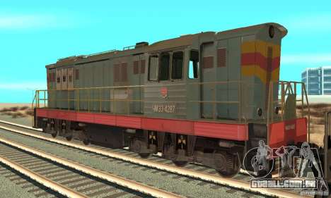 Locomotiva ChME3-4287 para GTA San Andreas
