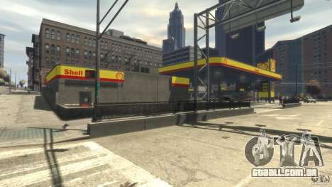 Shell Petrol Station para GTA 4