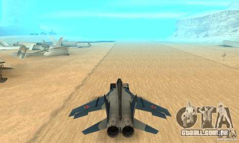 MiG-31 Foxhound para GTA San Andreas