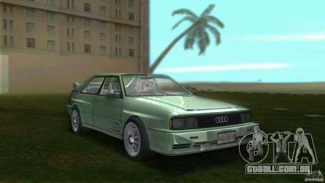 Audi Quattro para GTA Vice City