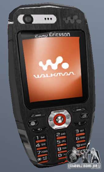Sony Ericsson W880i para GTA San Andreas
