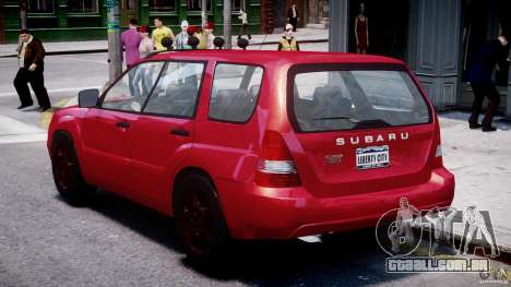 Subaru Forester v2.0 para GTA 4