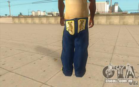 Karl Kan Puzzle Jeans para GTA San Andreas