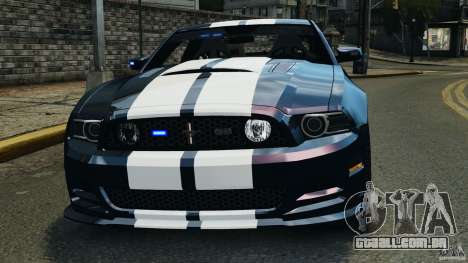 Ford Mustang 2013 Police Edition [ELS] para GTA 4