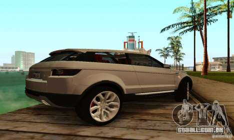 Land Rover Range Rover Evoque para GTA San Andreas
