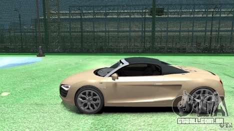 Audi R8 Spyder v10 [EPM] para GTA 4