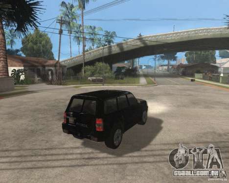 Nissan Patrol 2005 Stock para GTA San Andreas