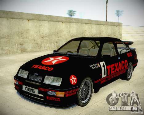 Ford Sierra RS500 Race Edition para GTA San Andreas