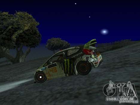 Ford Fiesta Ken Block WRC para GTA San Andreas