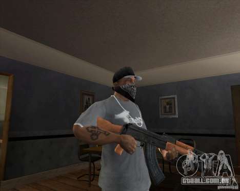 AK-47 atualizado para GTA San Andreas