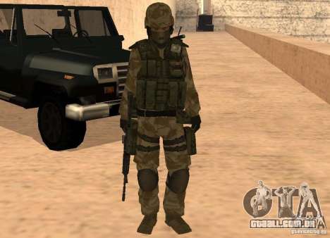 Ranger Army Skin Mod para GTA San Andreas