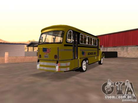 Bedford School Bus para GTA San Andreas