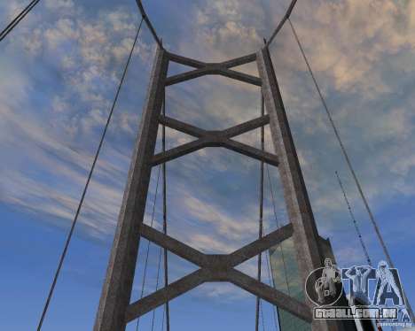 Novas texturas de três pontes em SF para GTA San Andreas