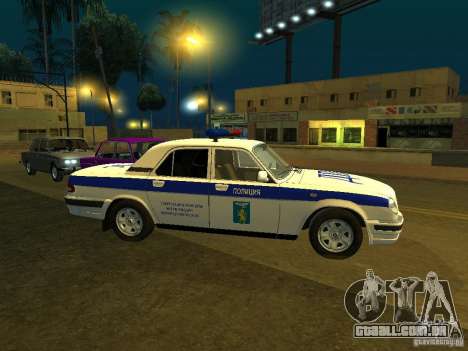 GAZ 31105 polícia para GTA San Andreas