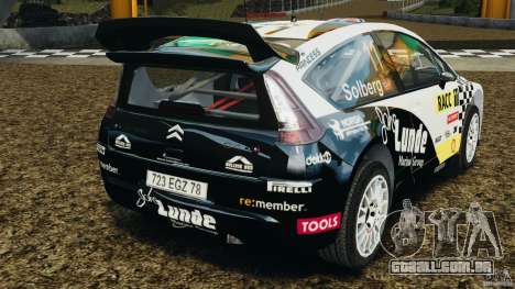 Citroen C4 WRC para GTA 4