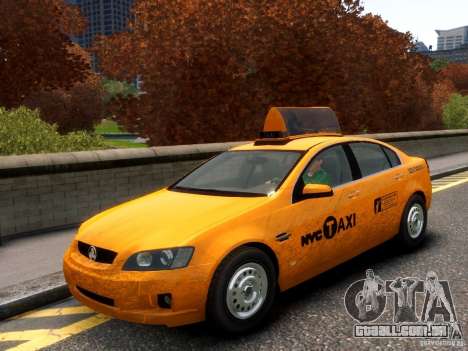 Holden NYC Taxi para GTA 4