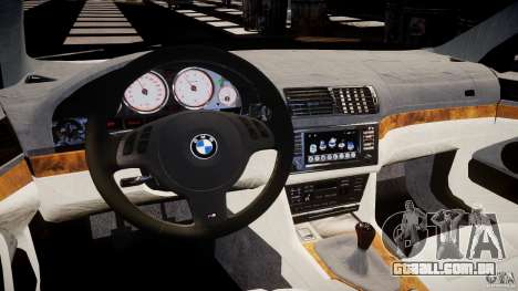 BMW M5 E39 Stock 2003 v3.0 para GTA 4