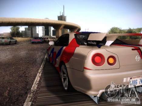 Nissan Skyline full tune para GTA San Andreas