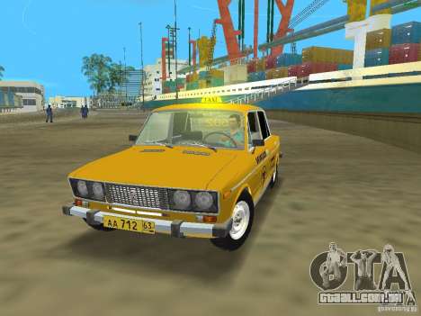 VAZ 2106 táxi v 2.0 para GTA Vice City