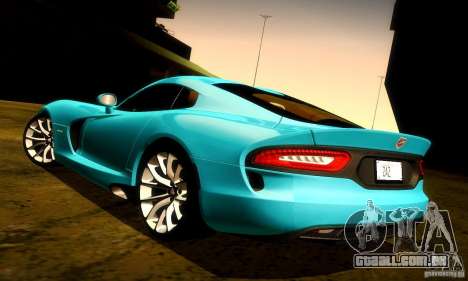 Dodge Viper SRT  GTS para GTA San Andreas