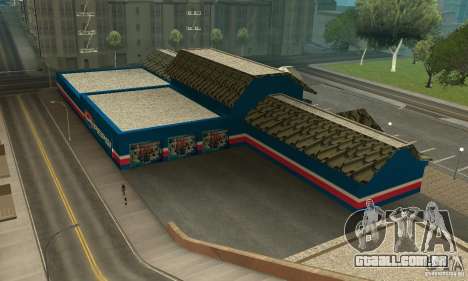 Pepsi Market and Pepsi Truck para GTA San Andreas