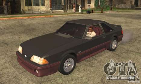 Ford Mustang GT 5.0 1993 para GTA San Andreas