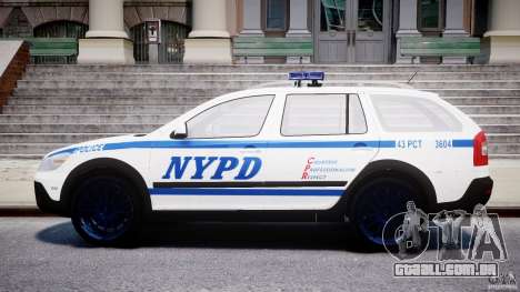 Skoda Octavia Scout NYPD [ELS] para GTA 4