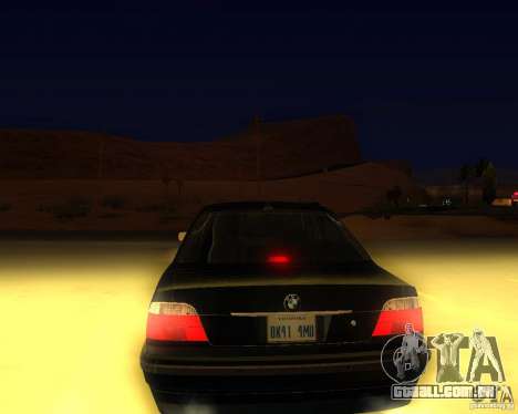 BMW 750i e38 2001 M-Packet para GTA San Andreas