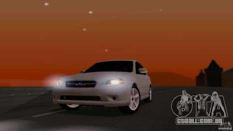 Subaru Legacy para GTA San Andreas