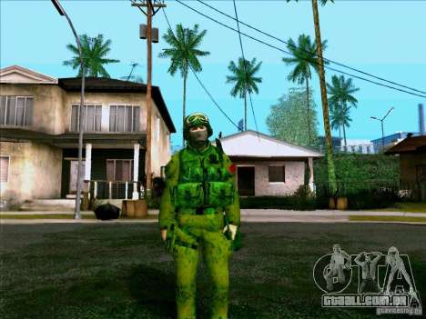 Camuflagem de floresta Morpeh para GTA San Andreas