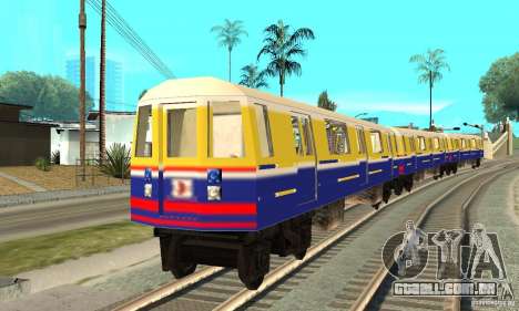 Liberty City Train Italian para GTA San Andreas