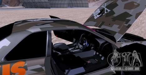 Nissan Skyline GTR34 MAXXIS para GTA San Andreas