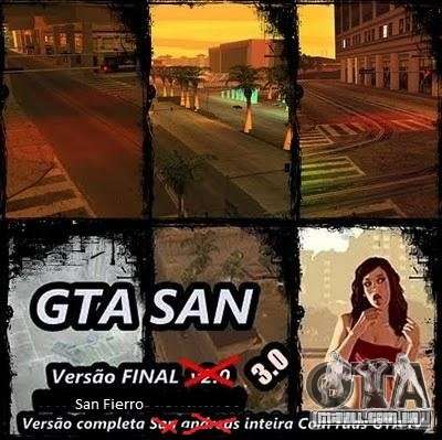 Todas Ruas v3.0 (San Fierro) para GTA San Andreas