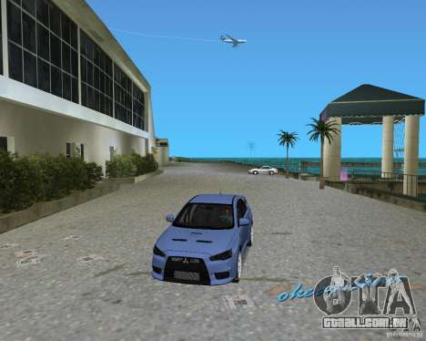 Mitsubishi Lancer Evo X para GTA Vice City