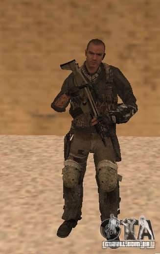 Yuri de Call of Duty: Modern Warfare 3 para GTA San Andreas