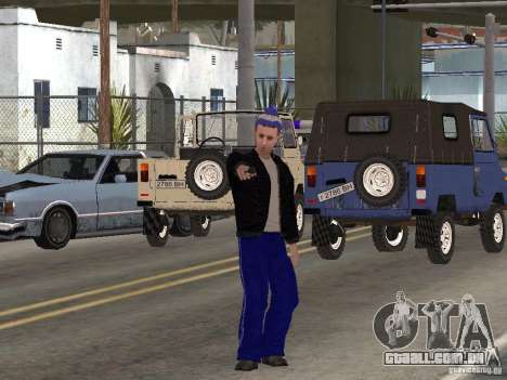 Gopnik peles para GTA San Andreas