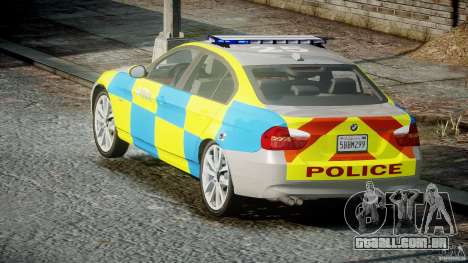 BMW 350i Indonesian Police Car [ELS] para GTA 4