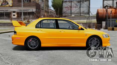 Mitsubishi Lancer Evolution IX MR para GTA 4