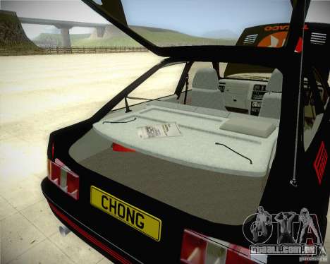 Ford Sierra RS500 Race Edition para GTA San Andreas