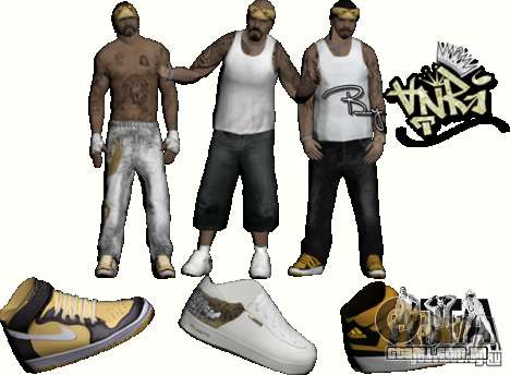 Skins Pack By AnRi para GTA San Andreas