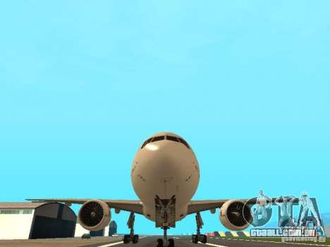Boeing 777-200 Air France para GTA San Andreas