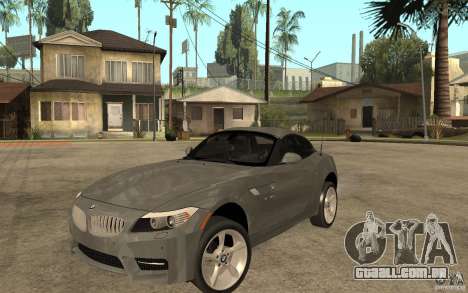 BMW Z4 sdrive35is 2011 para GTA San Andreas